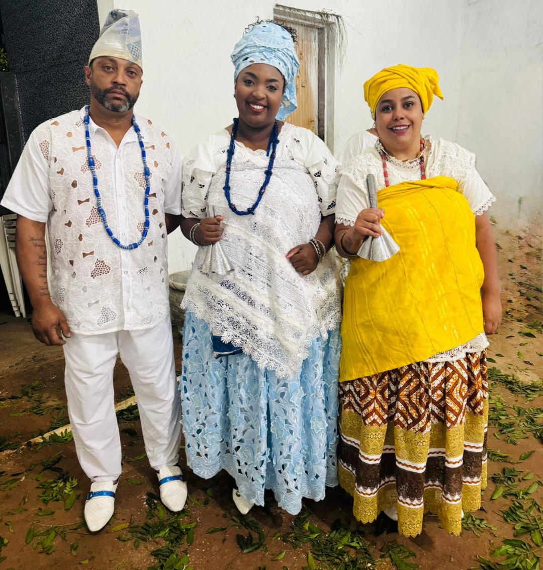 Babalorixá e Yalorixás em festa pública
